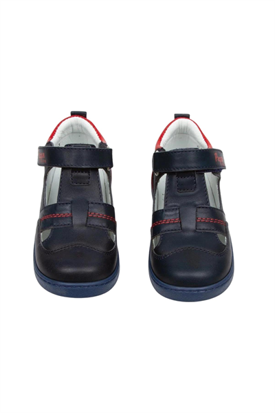 Pappa Çocuk Lacivert Deri Sandalet B0803-02