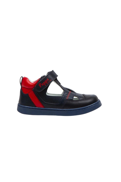 Pappa Çocuk Lacivert Deri Sandalet B0803-02