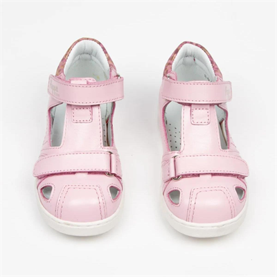 Pappa Kız Çocuk Pembe Deri Sandalet B0804-02