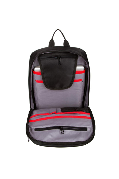 Paqpa Bag Aves Unisex Siyah Sırt Çantası PB230-00