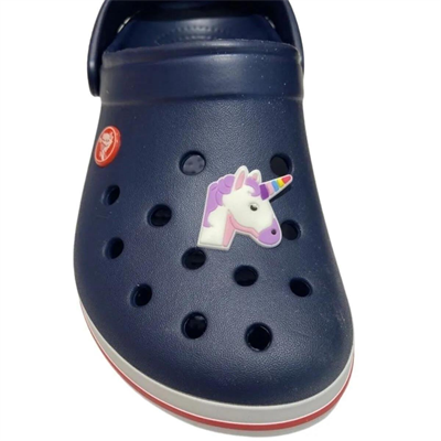 Paqpa Lila Unicorn Desenli Crocs Terlik Süsü Jibbitz CJ-1101