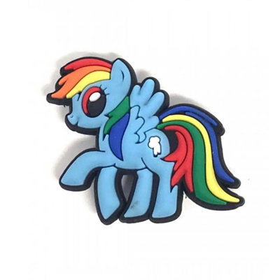 Paqpa Rainbow Dash Desenli Crocs Terlik Süsü Jibbitz CJ-1015