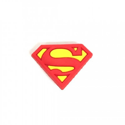 Paqpa Superman Desenli Crocs Terlik Süsü Jibbitz CJ-1018