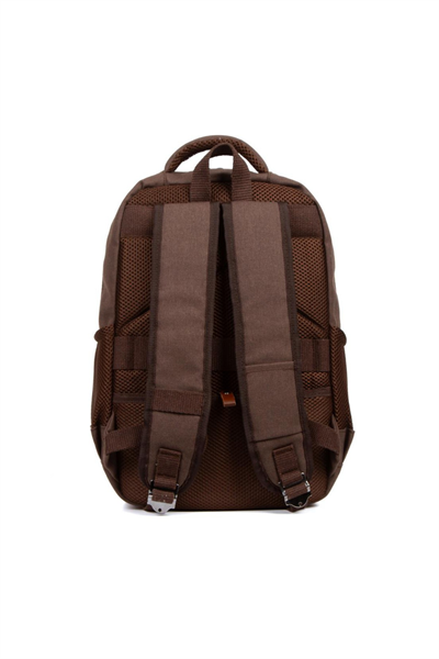 qp Maderia Unisex Mokka Laptop Bölmeli Sırt Çantası QP1003-01