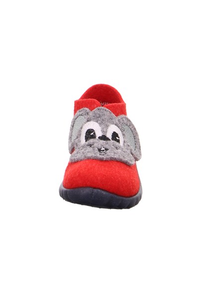 Superfit Bebek Keçe Panduf Kırmızı Fare 800294-7100