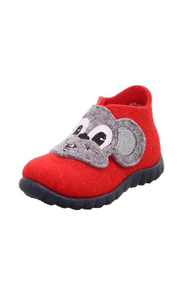 Superfit Bebek Keçe Panduf Kırmızı Fare 800294-7100