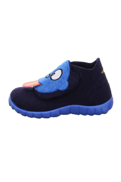 Superfit Bebek Keçe Panduf Lacivert Maymun 00295-80
