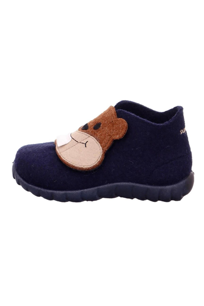 Superfit Bebek Lacivert Keçe Panduf Ayı 800295-8010