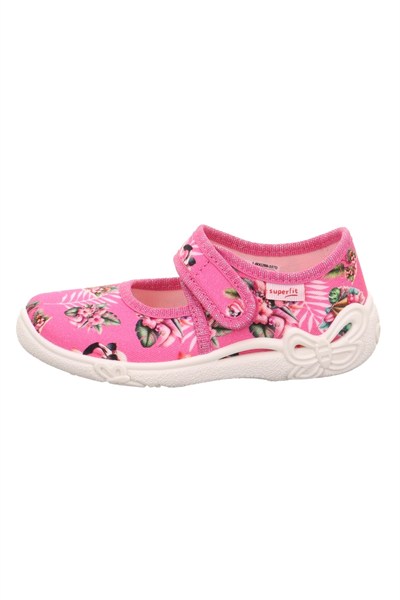 Superfit Belinda Kız Çocuk Ev Kreş Ayakkabısı Flamingo - Pembe 800288-5570