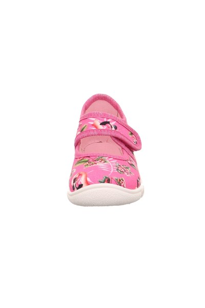 Superfit Belinda Kız Çocuk Ev Kreş Ayakkabısı Flamingo - Pembe 800288-5570