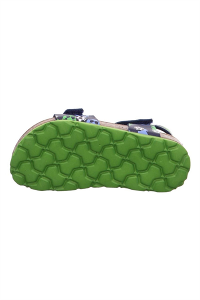 Superfit Bios Çocuk Mantar Taban Lacivert Sandalet  000122-8000