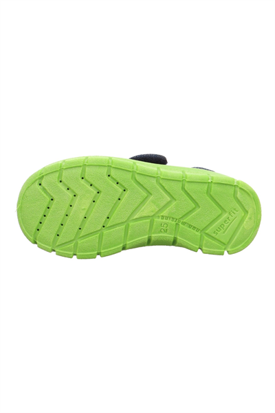 Superfit Bobby Çocuk Ev Kreş Ayakkabısı - Lacivert Yeşil 800266-8000