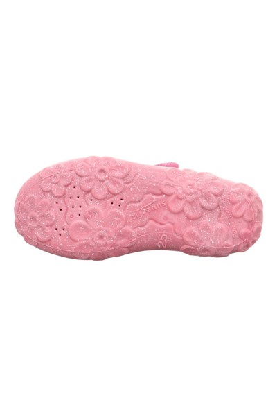 Superfit Bonny Kız Çocuk Ev Kreş Ayakkabısı Beyaz At - Pembe 000281-5540