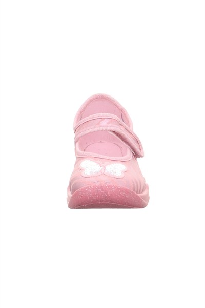 Superfit Bubble Kız Çocuk Ev Kreş Ayakkabısı Kelebek - Pembe 006271-5570
