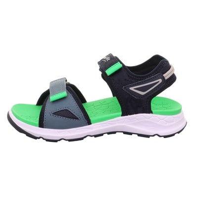 Superfit Criss Cross Çocuk Sandalet - Lacivert Yeşil 000588-8000
