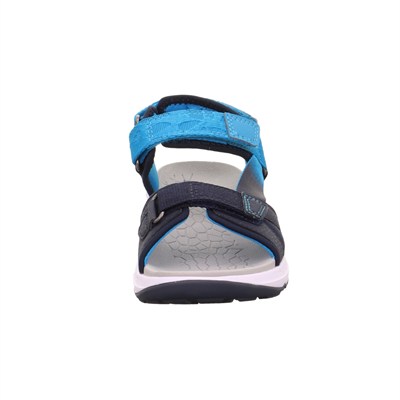 Superfit Criss Cross Çocuk Sandalet - Lacivert Mavi 000580-8040