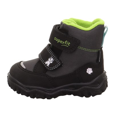 Superfit Husky Çocuk Su Geçirmez Sympa-Tex Bot - Siyah Yeşil 006047-0020