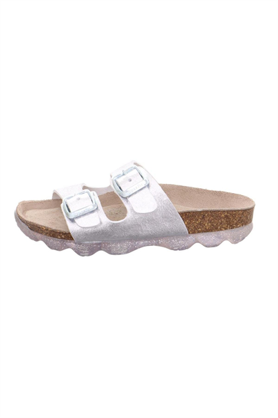 Superfit Jellies Kız Çocuk Soft Mantar Tabanlı Gümüş Terlik 009119-9500