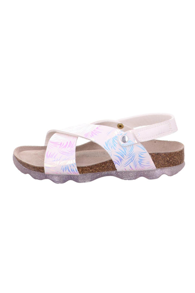 Superfit Jellies Soft Mantar Tabanlı Gümüş Sandalet  000131-1000
