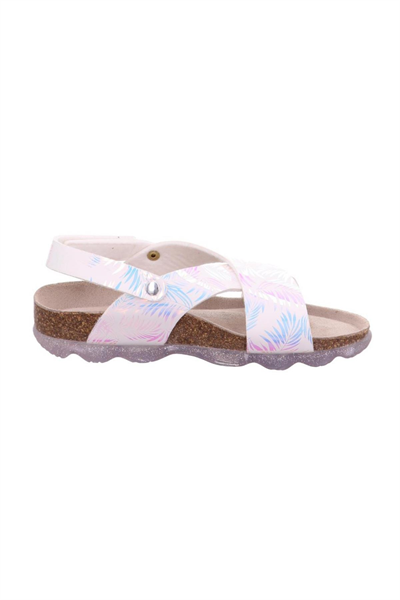 Superfit Jellies Soft Mantar Tabanlı Gümüş Sandalet  000131-1000