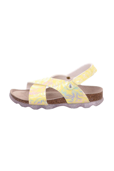 Superfit Jellies Soft Mantar Tabanlı Sarı Sandalet 000131-6000