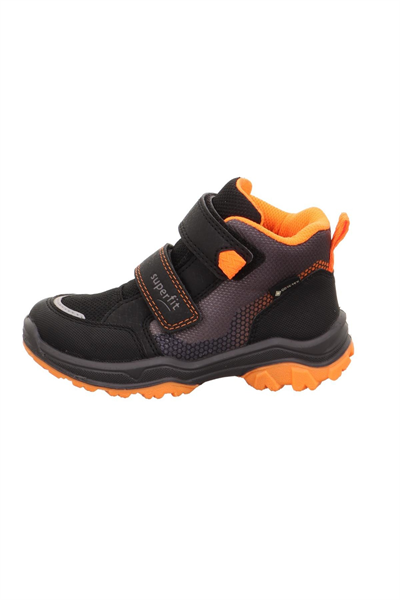 Superfit Jupiter Çocuk Siyah Turuncu Gore-Tex Spor Bot 000056-0000