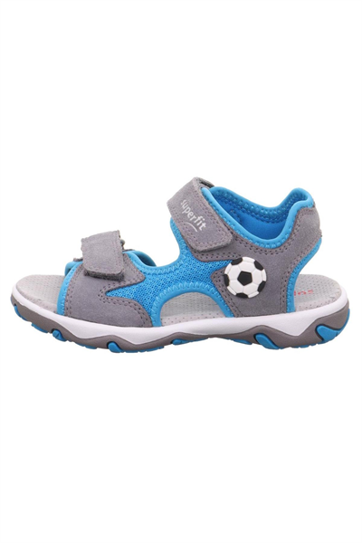 Superfit Mike Çocuk Gri Mavi Sandalet 009469-2510