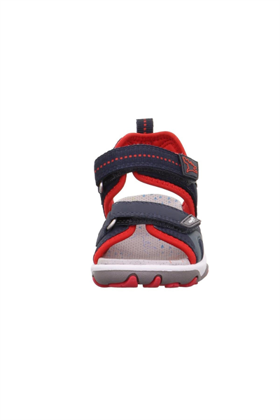 Superfit Mike Çocuk Lacivert Kırmızı Sandalet 009470-8020