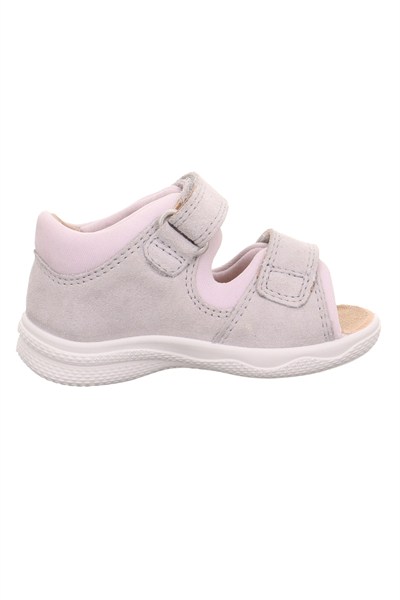 Superfit Polly Kız Bebek İlk Adım Sandalet - Gri 600098-2500