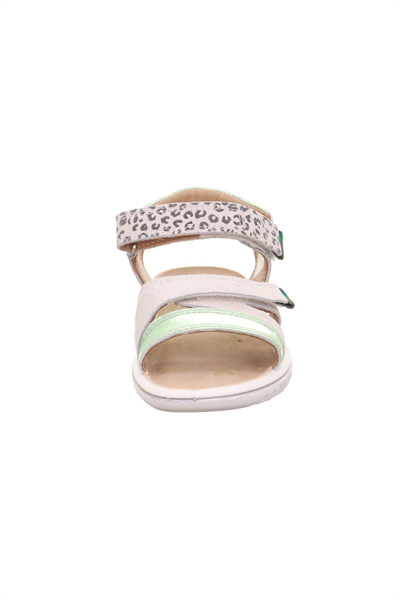 Superfit Sparkle Kız Çocuk Sandalet - Bej Yeşil 009014-1010