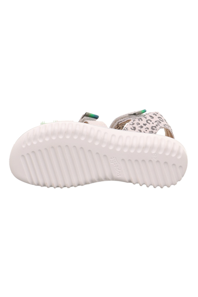 Superfit Sparkle Kız Çocuk Sandalet - Bej Yeşil 009014-1010