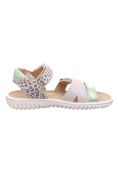 Superfit Sparkle Kız Çocuk Sandalet - Bej Yeşil 009014-1010
