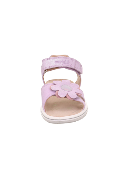 Superfit Sparkle Kız Çocuk Sandalet Çiçekli - Lila 009015-8500
