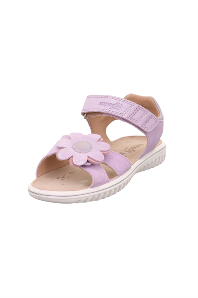 Superfit Sparkle Kız Çocuk Sandalet Çiçekli - Lila 009015-8500