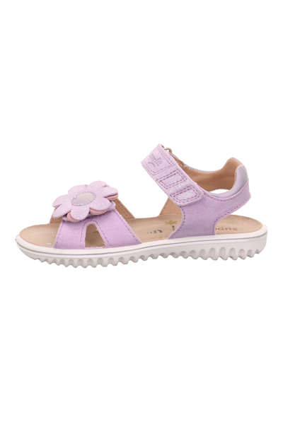 Superfit Sparkle Kız Çocuk Sandalet Çiçekli - Lila 009015-8500