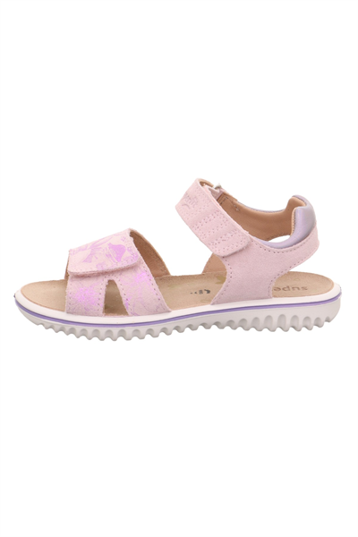 Superfit Sparkle Kız Çocuk Sandalet - Pudra Lila 609004-5550