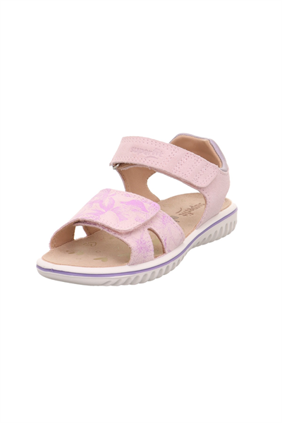 Superfit Sparkle Kız Çocuk Sandalet - Pudra Lila 609004-5550