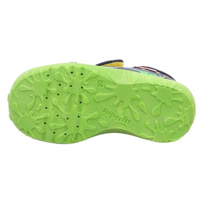 Superfit Spotty Çocuk Panduf Dinozor Desenli - Lacivert 009246-8210