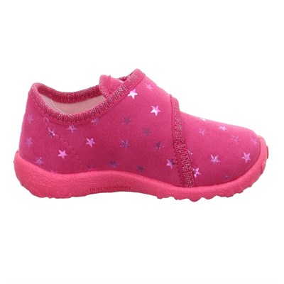 Superfit Spotty Kız Çocuk Panduf Yıldız Desenli - Fuşya 009246-5550