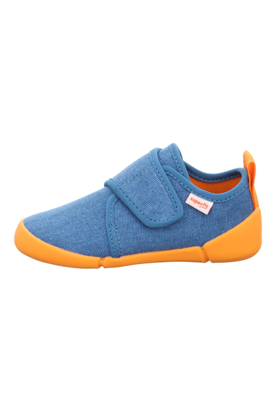 Superfit Venti Çocuk Ev Kreş Ayakkabısı - Mavi Turuncu 006700-8020