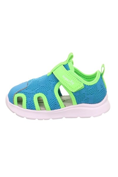 Superfit Wave Çocuk Sandalet - Mavi Yeşil 000481-8400