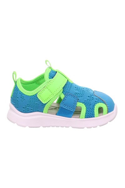 Superfit Wave Çocuk Sandalet - Mavi Yeşil 000481-8400