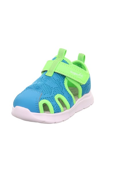 Superfit Wave Çocuk Sandalet - Mavi Yeşil 000481-8400