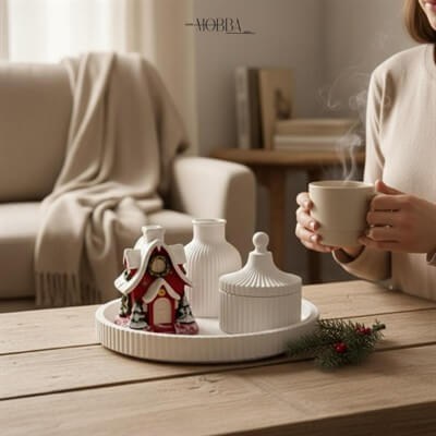Kar Masalı Tütsülük Dekoratif Set