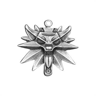 Witcher 3 Kolye Ucu - Antik Gümüş Kaplama