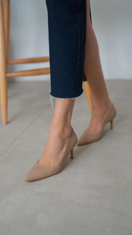 Brant Ten Hakiki Deri Kadın Stiletto