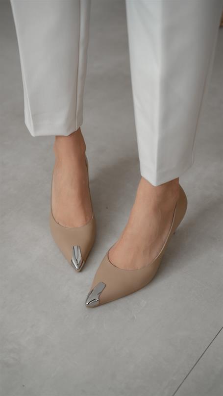 Vander Ten Hakiki Deri Kadın Stiletto