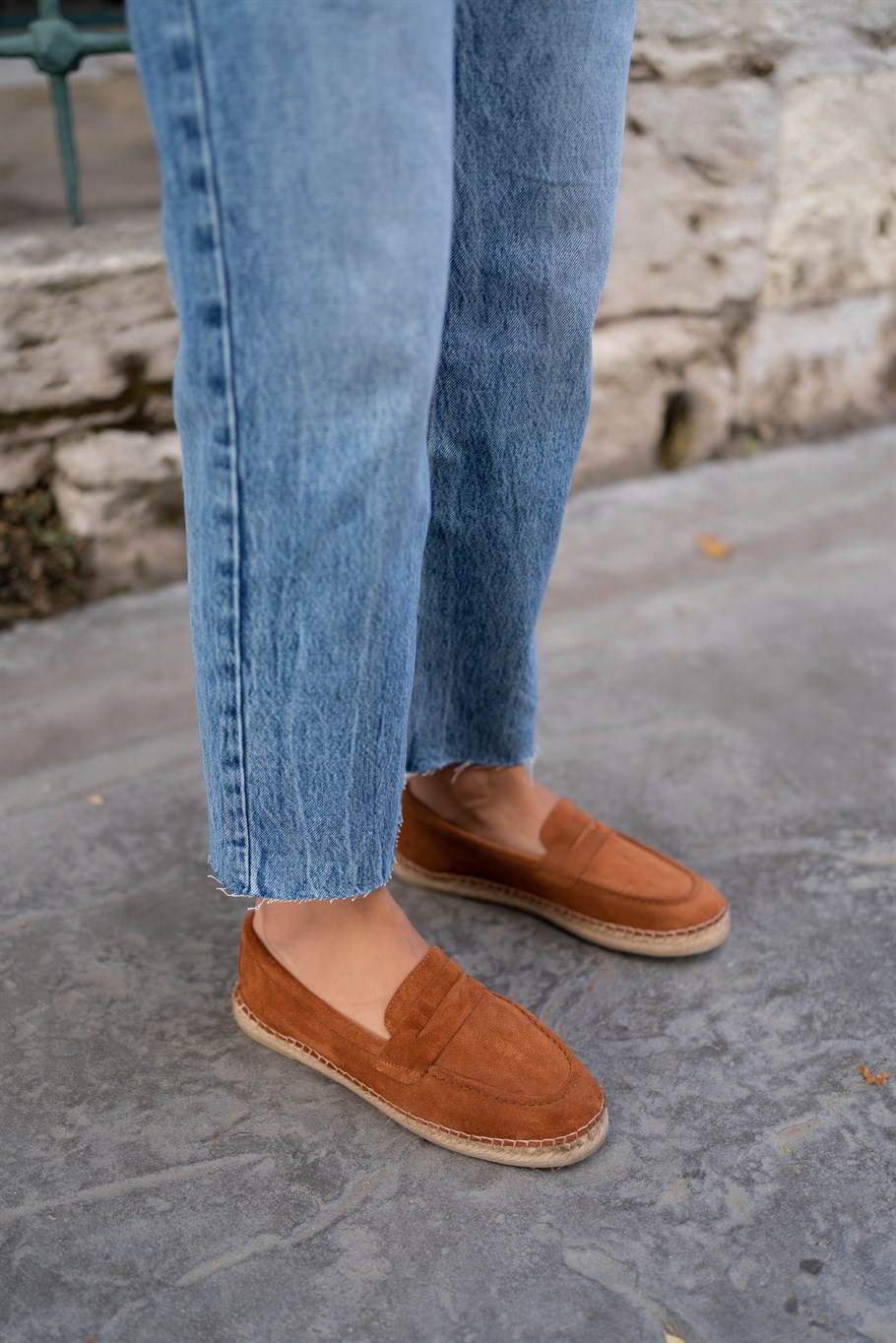 Zily Taba Süet   Espadril · 6