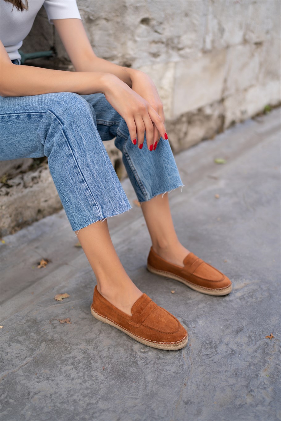 Zily Taba Süet   Espadril · 2