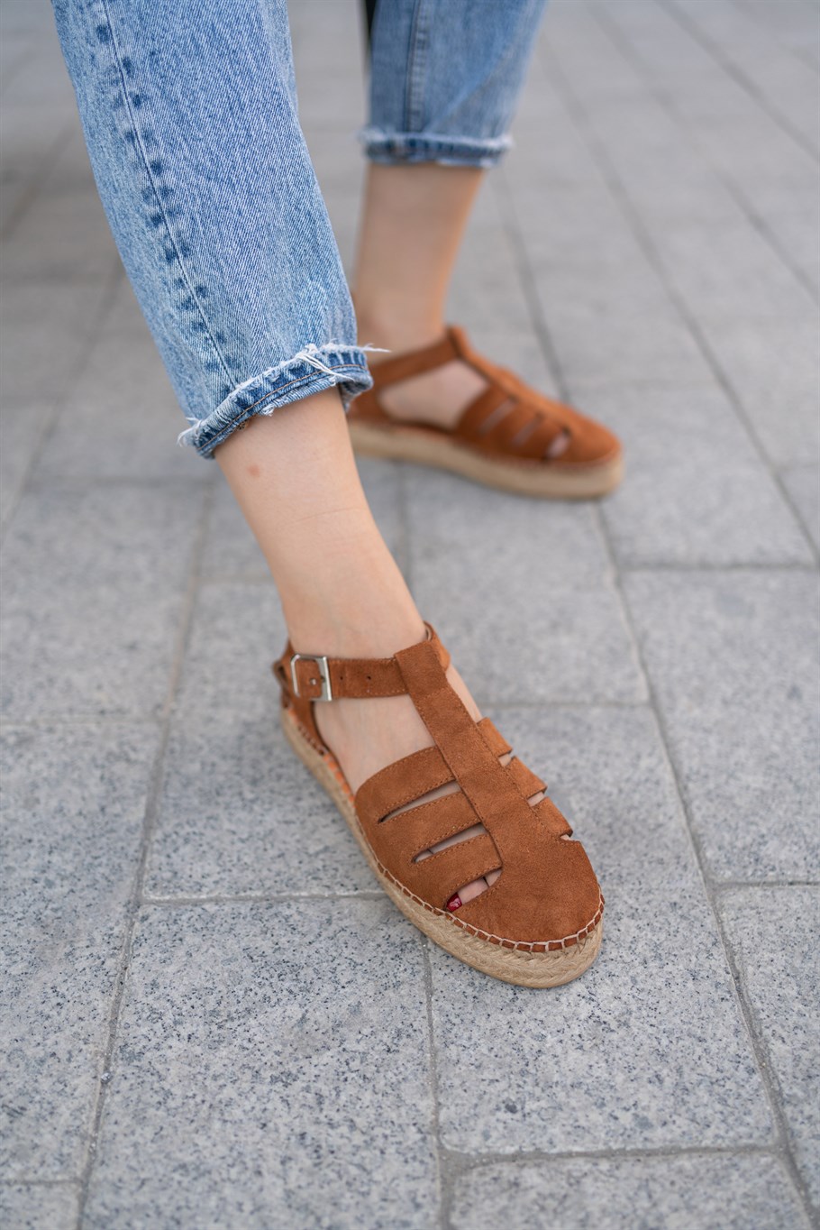 Zoe Taba Süet   Espadril · 3